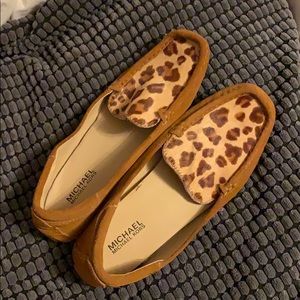 Michael Kors Leopard Loafers